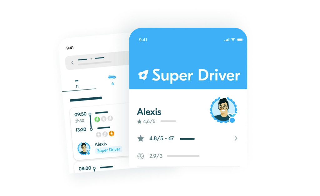 odznaka superdrivera, blablacar